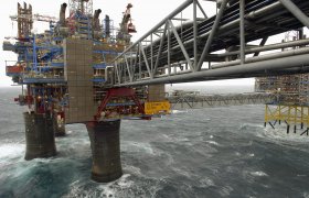 Brønnoperatør jobber offshore