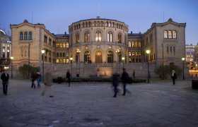 Illustrasjonsbilde av Stortinget i Oslo.