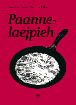 Omslag med tegning av en stekepanne med en pannekake oppi.