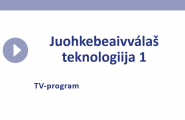 Juohkebeaivválaš teknologiija 1