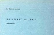 Dajaldagat ja sánit