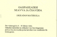 Oahpaheaddji neavva ja čoavdda