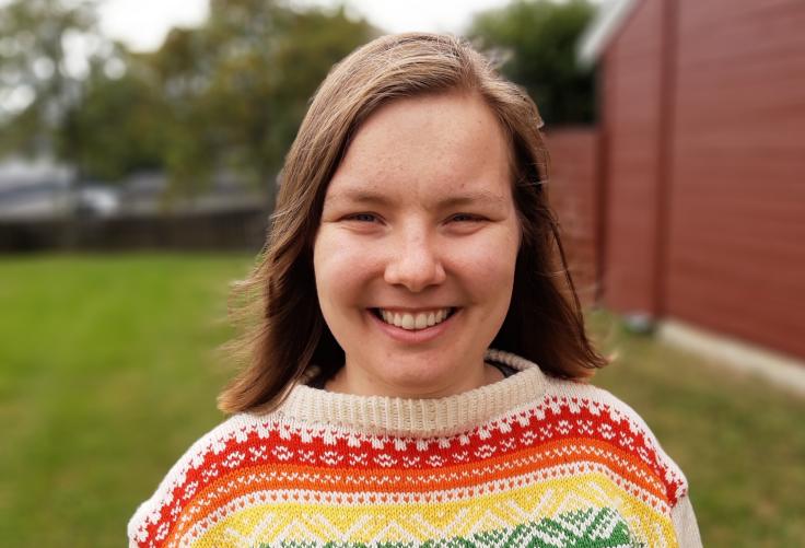 Bilde av Marthe Holmedal Øvrum i Rosa kompetanse