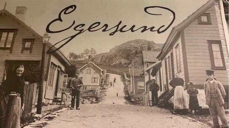 Egersund sentrum. 
