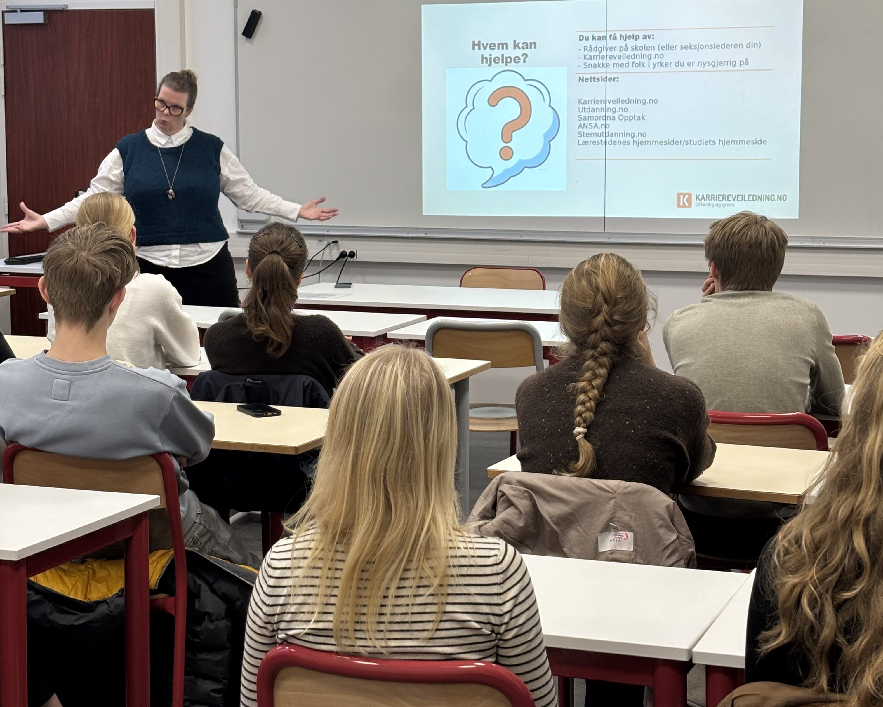 veiledning i klasserom