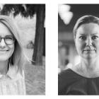 Portrett av artikkelforfattere Mathilde Tronegård og Rie Thomsen