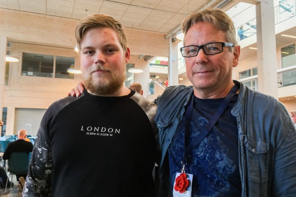 Rådgiver Kjell Bjarne Dahl og praksisbrevkandidat Andreas