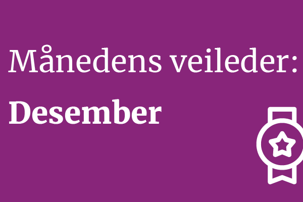 Månedens veileder desember