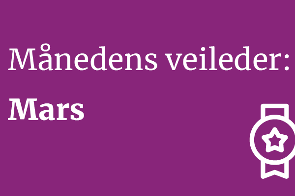 Månedens veileder mars