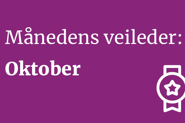 Månedens veileder oktober