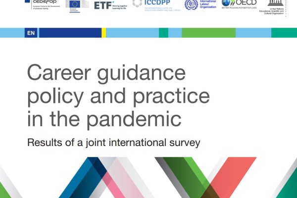 Forside til rapporten Career guidance policy and practice in the pandemic