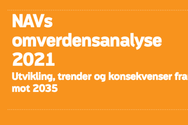 Cover rapport Navs omverdensanalyse
