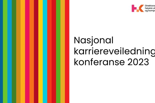 Bilde av striper i fargene til bærekraftsmålene.
