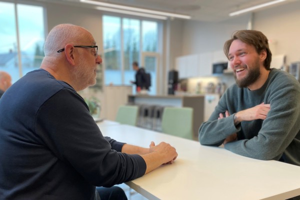Bilde av rådgiverne Sven Atle Johannesen og Martin Hagen