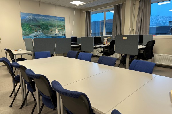 Bilde av et klasserom