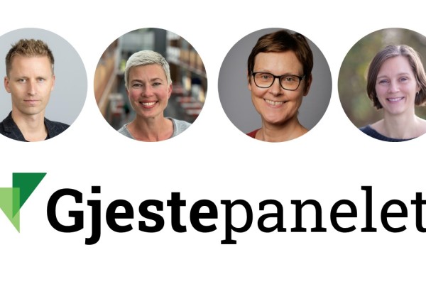 Bilde av de fire deltakerne i Gjestepanelet