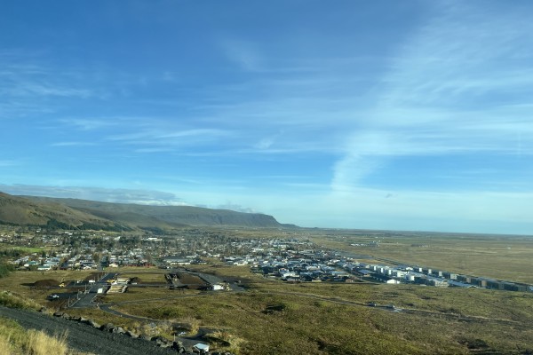 Landskapsbilde fra Island