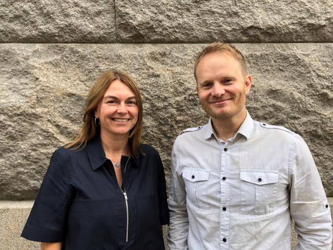 Thomas Kruse og Synnøve Fredly