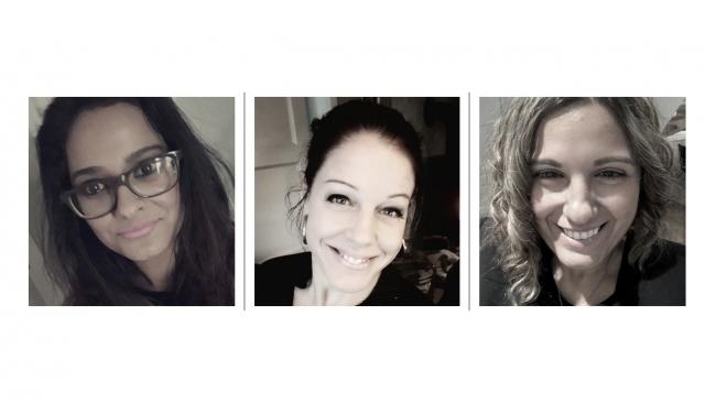 Portrett av Nadia Hurasi, Maria von Wachenfeldt og Nadia Johnsen