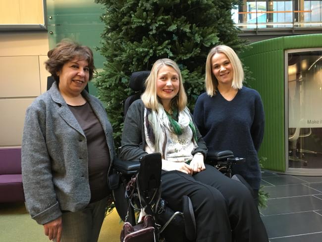 Mina Khairalomoum, Ingrid Ihme, Marianne Glomseth, Telenor Open Mind 